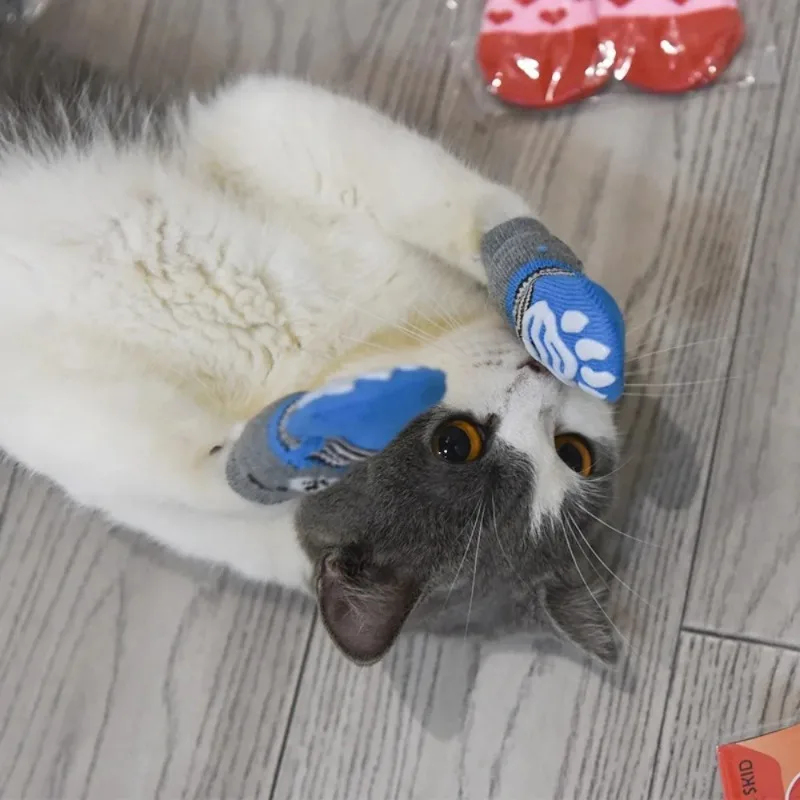 4PCS Kaus Kaki Anjing Pelihara - Dog Booties Paw Protector ulasan dan harga