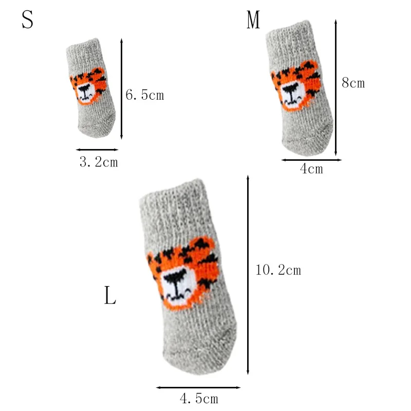4PCS Kaus Kaki Anjing Pelihara - Dog Booties Paw Protector ulasan dan harga