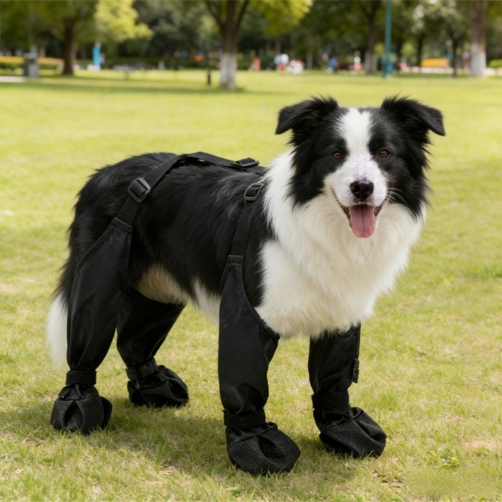 Sepatu Anjing Tahan Air, Sepat - Dog Booties Paw Protector ulasan dan harga
